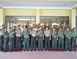 Tingkatkan Sinergitas TNI-Polri, Jajaran Korem 072/PMK Silaturahmi ke POLDA