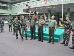 Danrem 072/PMK Lepas Tiga Prajurit