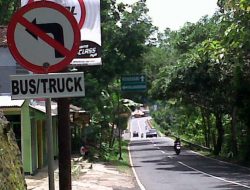 Jalur Tengkorak, Dilarang untuk Bus dan Truk