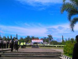 Polisi Gelar Pasukan Kesiapan Pengamanan TPS