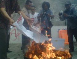 KPU Kota Yogyakarta Musnahkan 3344 Surat Suara Rusak dan Tak Terpakai