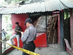 Sebuah Rumah Kosong Tiba-tiba Meledak, Tiga Orang Luka Parah