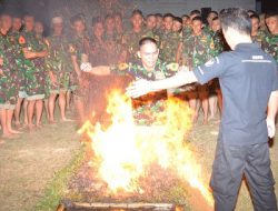 100 Taruna AAL Menjadi Firewalker Di Purboyo