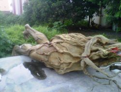 Ini Alasan Patung Akar di Titik Nol Malioboro Dicopot
