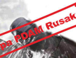 Pasokan Air Karena Pipa PDAM Rusak, Belum Direspon Pemkab Gunungkidul