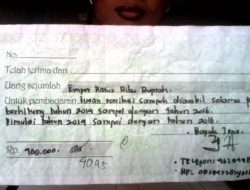Penipuan dengan Dalih Uang Kebersihan