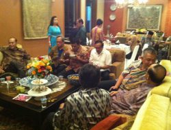 Tokoh Politik yang ‘Bersebrangan’ dalam Pilpres Berbaur di Ulang Tahun Akbar Tandjung