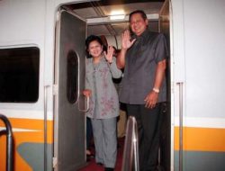 Rombongan Presiden tiba di Yogya pukul 15.50