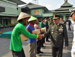 Korem O72/Pamungkas Peringati HUT TNI Ke 69 dengan Berbagai Kegiatan Sosial