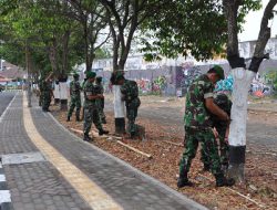 Anggota Korem 072/Pmk Kampanyekan Cinta Lingkungan
