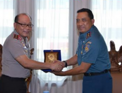 Gubernur AAL Baru Silaturahmi Ke Kapolda dan Pangdam