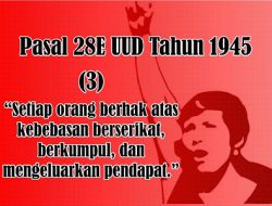 Aktivis JPW : Unjuk Rasa dan Mengeluarkan Pendapat  Tak Harus Izin Polisi
