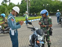 Polisi Militer AAL Razia Prajurit di Jalan