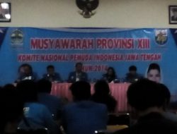 Musprov XIII KNPI Jateng ‘Lawakan’ HMI Walk Out