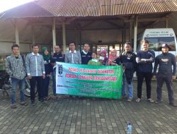 HMI Salurkan Bantuan untuk Korban Longsor Banjarnegara