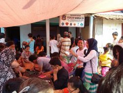 LKMI Periksa Kesehatan Ratusan Anak Jalanan Korban Banjir di Rawabadak