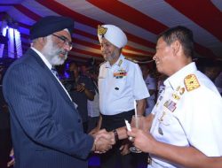 Taruna AAL Hadiri Coctail Party Kapal India