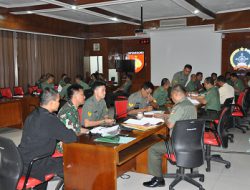 Korem 072/Pmk Terima Wasrik Itdam IV/Diponegoro