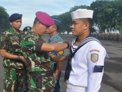 73 Prajurit Jajaran AAL Peroleh Kenaikan Pangkat