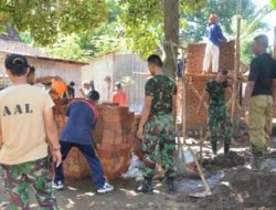 Peserta Latsitarda XXXV/2015 Bangun Jalan Desa di Cilacap