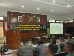 Danrem 072/Pamungkas Himbau Jajarannya Beperan Serta Menyukseskan Program Ketahanan Pangan RI