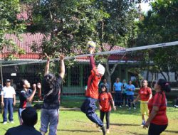 Persit Korem 072/Pamungkas Juarai Lomba Voly BKN