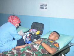 Taruna dan Prajurit AAL Donorkan Darah