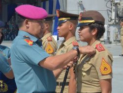 Taruna Satgas KJK Milan Naik Pangkat