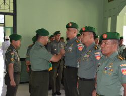 Ini Pesan Danrem Kepada Kepala Staf Korem 072 Pamungkas yang Baru