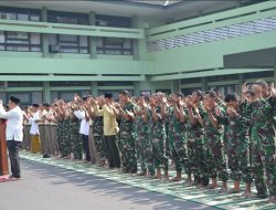 Prihatin Bencana Asap, Anggota Korem 072/Pmk Sholat Istisqo