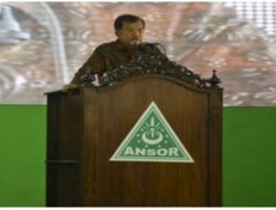 Buka Kongres GP Ansor, JK Tekankan Pentingnya Pemuda Jadi Pengusaha