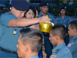 Perkuat Jajaran Kolinlamil,11 Perwira Remaja Disambut Tradisi Khusus