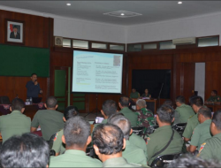 Jelang Massa Pensiun Prajurit Korem 072 Diberi Pembekalan