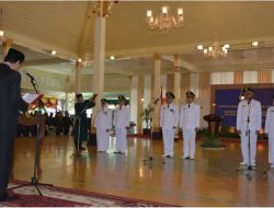 Ini Pesan Sri Sultan Untuk Tiga Kepala Daerah Kabupaten yang Baru Dilantik