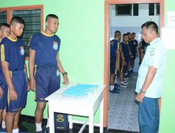 Dukung Pemberantasan Narkoba, Ratusan Taruna AAL Jalani Tes Urine