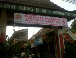 Antisipasi Krisis Darah, Karang Taruna Kelurahan Cokrodiningratan Siapkan Donor Massal