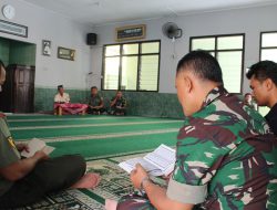 Dukung TIM Ton Tangkas Kodam IV/Diponegoro, Anggota Kodim 0734/ Yogyakarta Doa Bersama