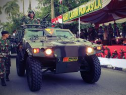 Kodim 0734/Yogyakarta Ramaikan Karnaval Hari Lahir Pancasila