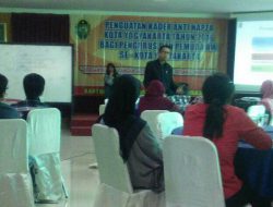 Kantor Kesbang Kuatkan Kader Anti Napza Jogja
