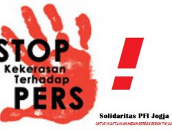 PFI Jogja Kecam Kekerasan Oknum TNI AU Terhadap Jurnalis di Medan