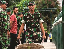 Panwas TMMD Terjun Langsung Bangun Talud Kali Code