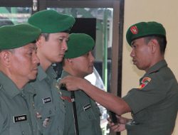 Dandim Pimpin Sertijab Pejabat Baru Jajaran Kodim 0734