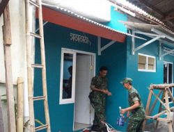 Prajurit Kodim Yogyakarta Bedah Rumah Tak Layak Huni Milik Veteran