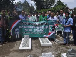 Sambut Gelar Pahlawan Nasional, KAHMI DIY Tasyakuran dan Doa Bersama di Makam Lafran Pane