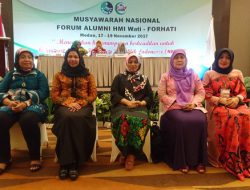 Lima Presidium Forhati Terpilih, Hanifah Husein Raih Suara Terbanyak