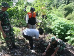 Peringati HJK, Kodim Yogyakarta Bersih Kali dan Tanam Pohon untuk Antisipasi Bencana