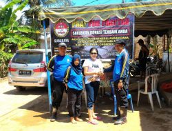 Prihatin Kondisi Korban Bencana di Pacitan, Alumni Gladiol 92 Sumbang Bantuan