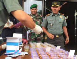250 Anggota Kodim 0730 Melakukan Tes Urine Mendadak, Ini Hasilnya