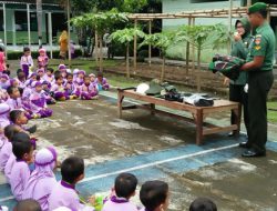 Kenalkan Nasionalisme Sejak Dini  TK KB IT Ar Raihan Berkunjung Ke KODIM Bantul