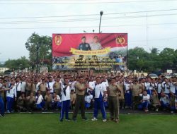 Tingkatkan Sinergitas, TNI dan Polri di Bantul Senam Bersama